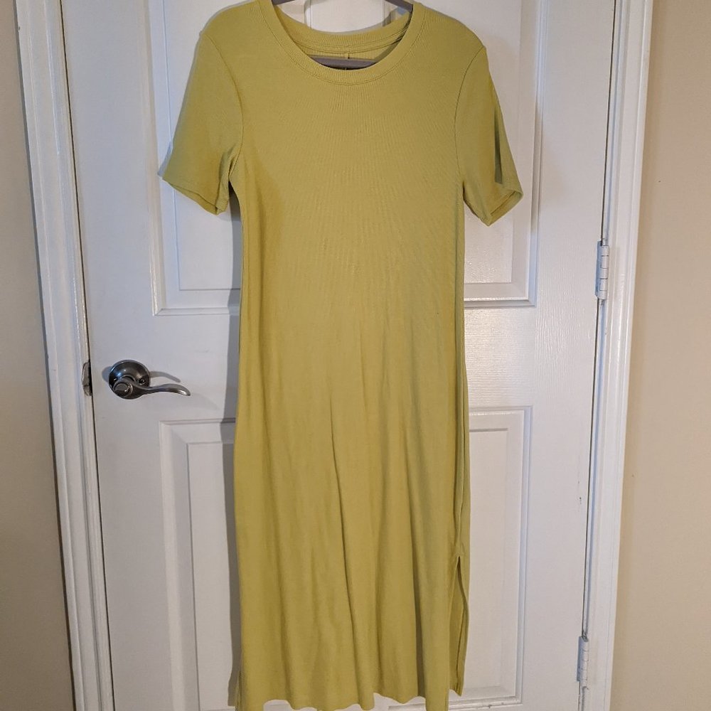 NWOT A New Day Ribbed Bodycon Midi Dress